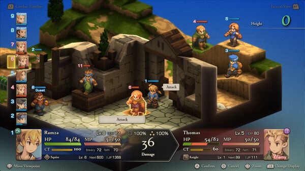 最终幻想战略版 伊瓦利斯编年/FINAL FANTASY TACTICS（V1.2.0）模拟器版