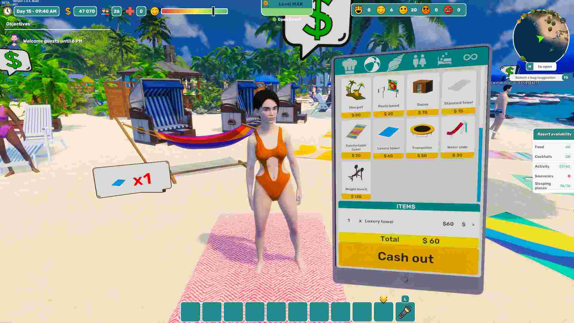 天堂海滩模拟器/Tropical Resort Simulator（Build.23643626）